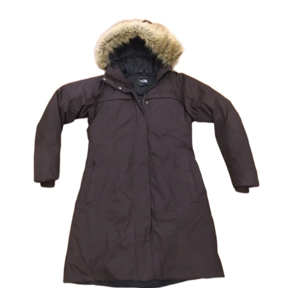 Brown NorthFace Parka- Medium.